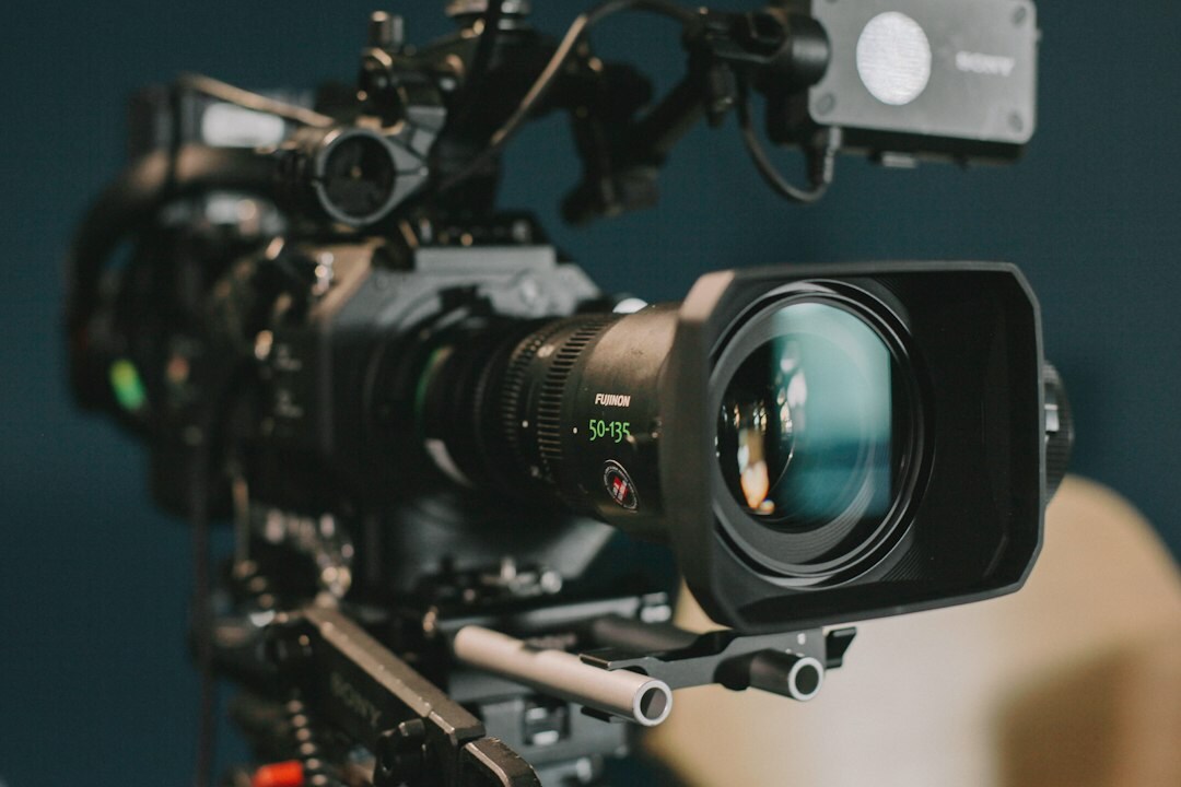 modern film camera setup
